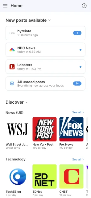 Mobile layout
